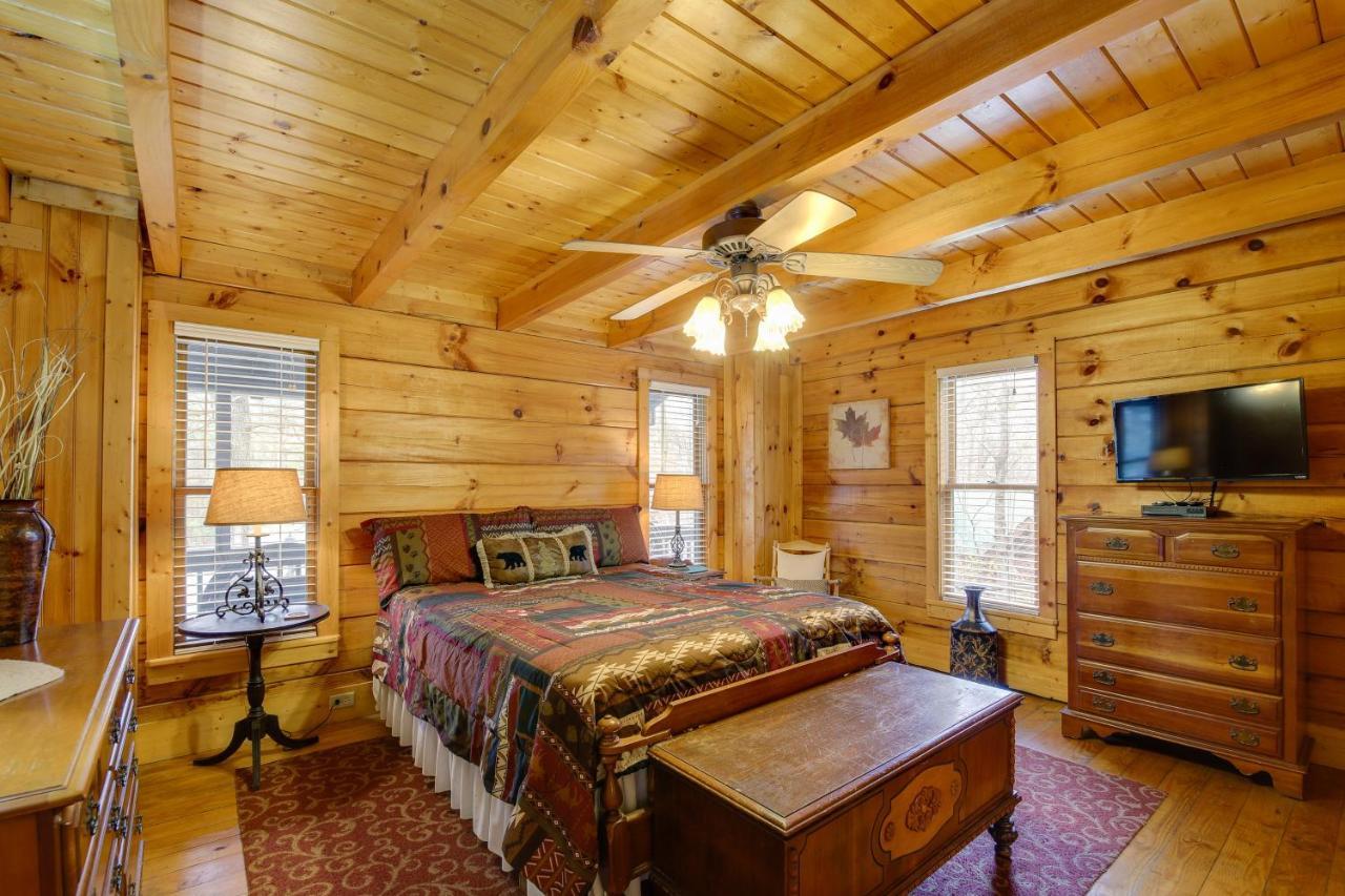 Smoky Mountains Cabin With Hot Tub, Deck And Views! Sevierville Buitenkant foto