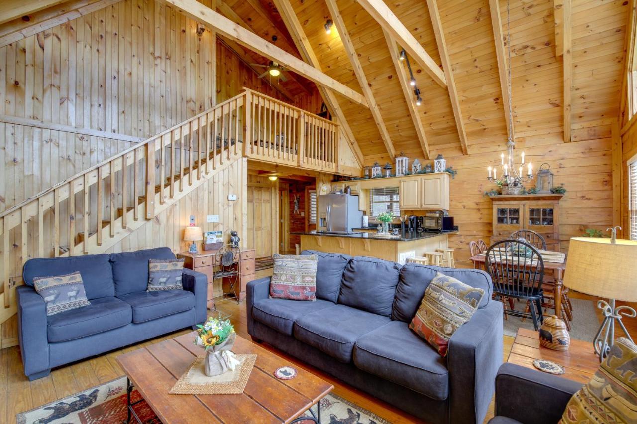 Smoky Mountains Cabin With Hot Tub, Deck And Views! Sevierville Buitenkant foto