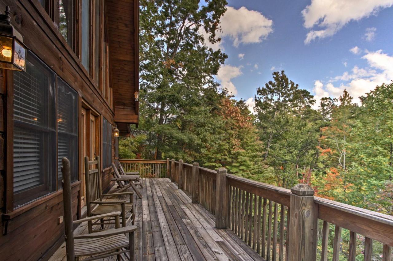Smoky Mountains Cabin With Hot Tub, Deck And Views! Sevierville Buitenkant foto
