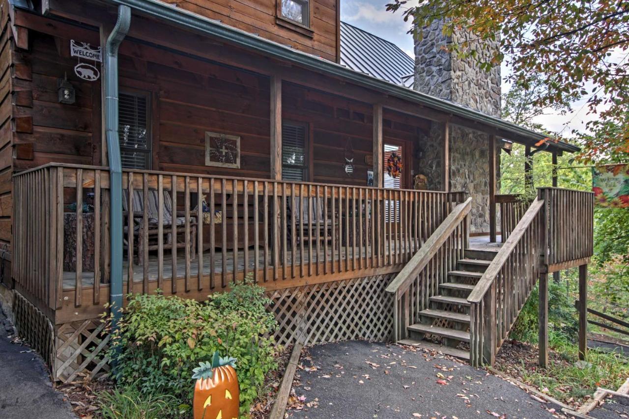 Smoky Mountains Cabin With Hot Tub, Deck And Views! Sevierville Buitenkant foto