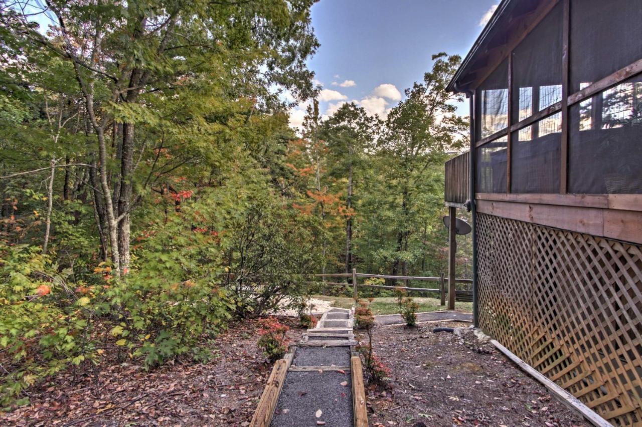 Smoky Mountains Cabin With Hot Tub, Deck And Views! Sevierville Buitenkant foto